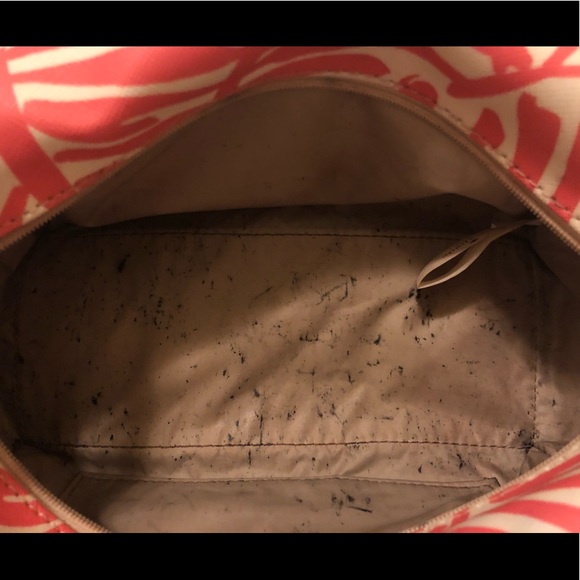 Pink and White Kate Spade Cosmetic Case - Picture 5 of 8